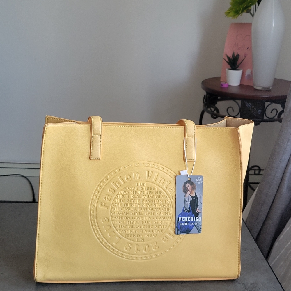Tote Yellow Bag